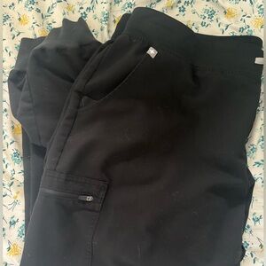 Used black XXLP figs joggers